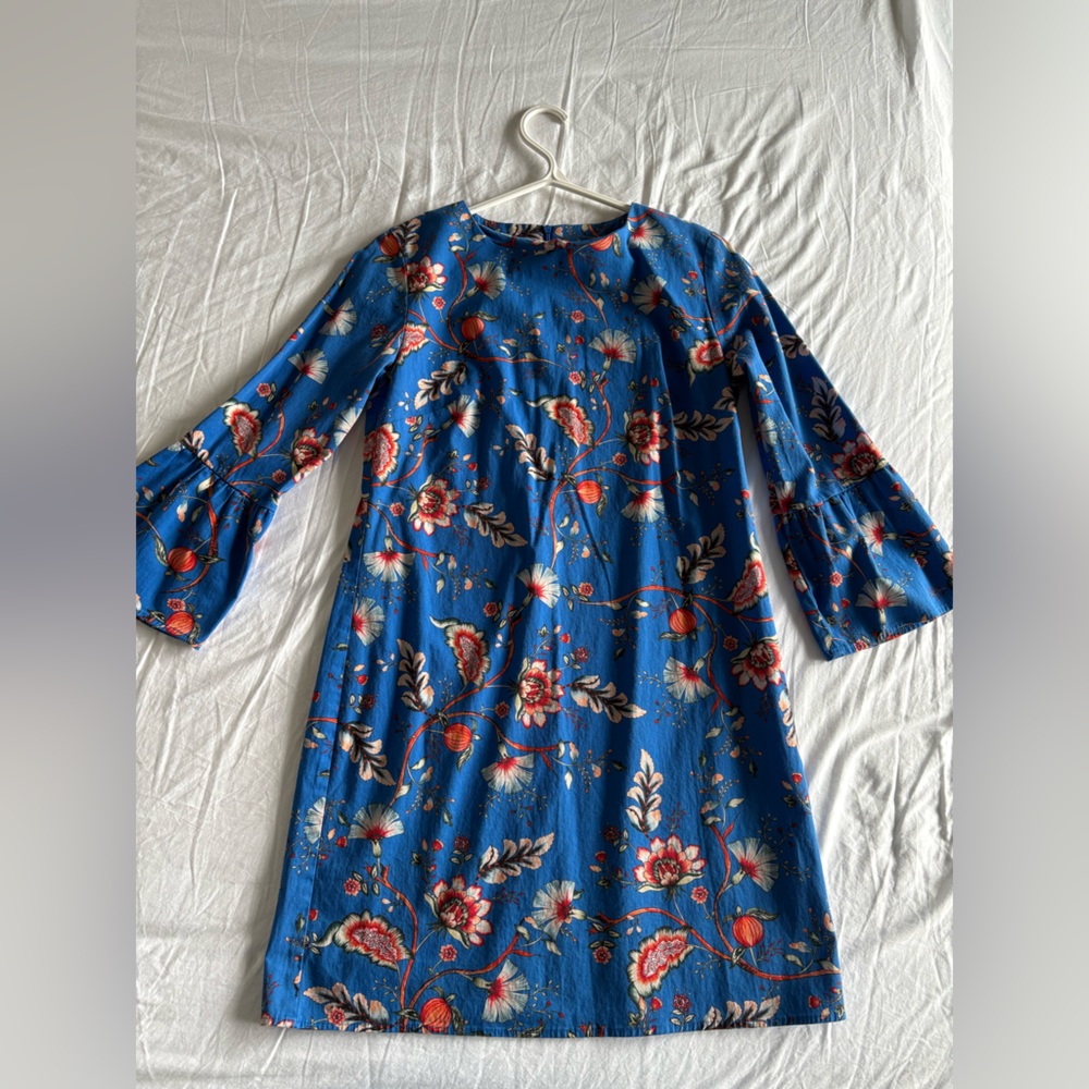 Reserved Blue Floral Dress